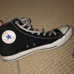 Black and White Chuck Taylor Hightop Converse